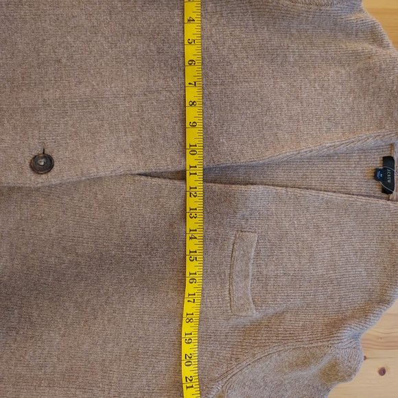 J.Crew  cardigan brown sweater M - Picture 8 of 11